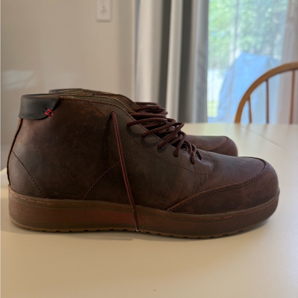 Red Wing Draftsmith Work Dark Brown Chukka Boots